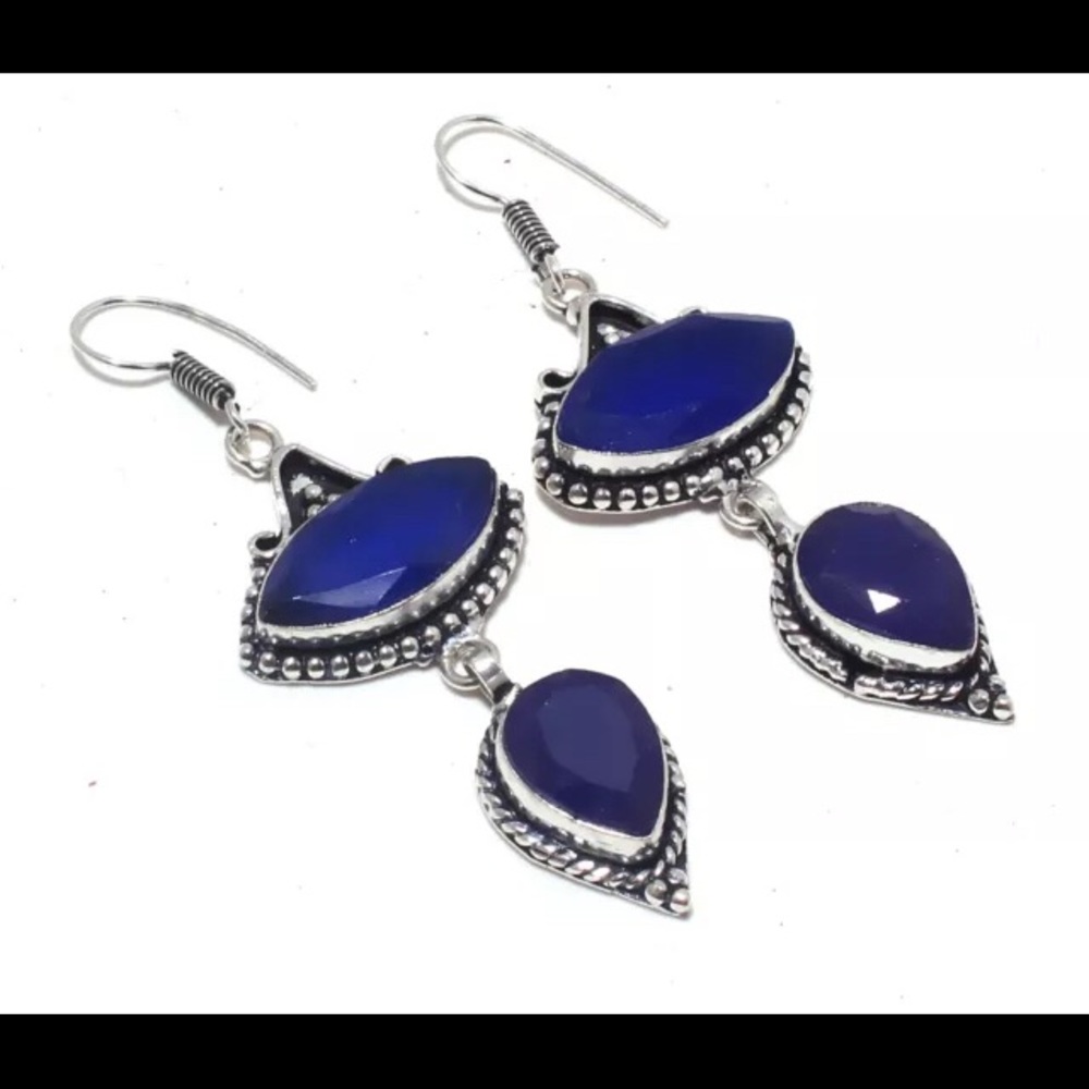 Sapphire Earrings